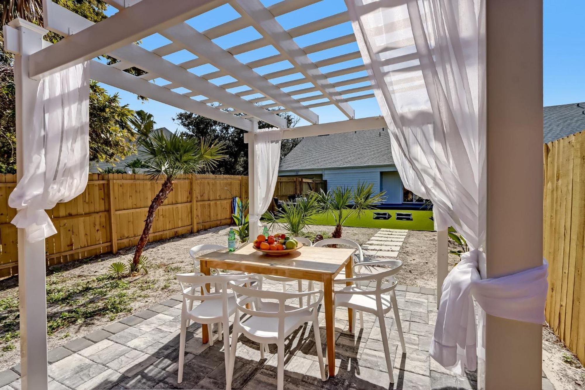 Classy Bohemian Beach Cabana- Close To Beach Сент-Огастин Экстерьер фото