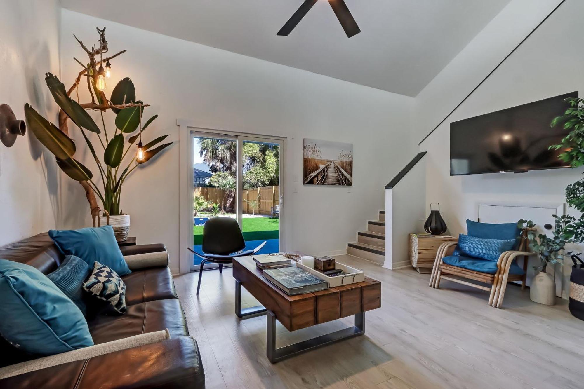 Classy Bohemian Beach Cabana- Close To Beach Сент-Огастин Экстерьер фото