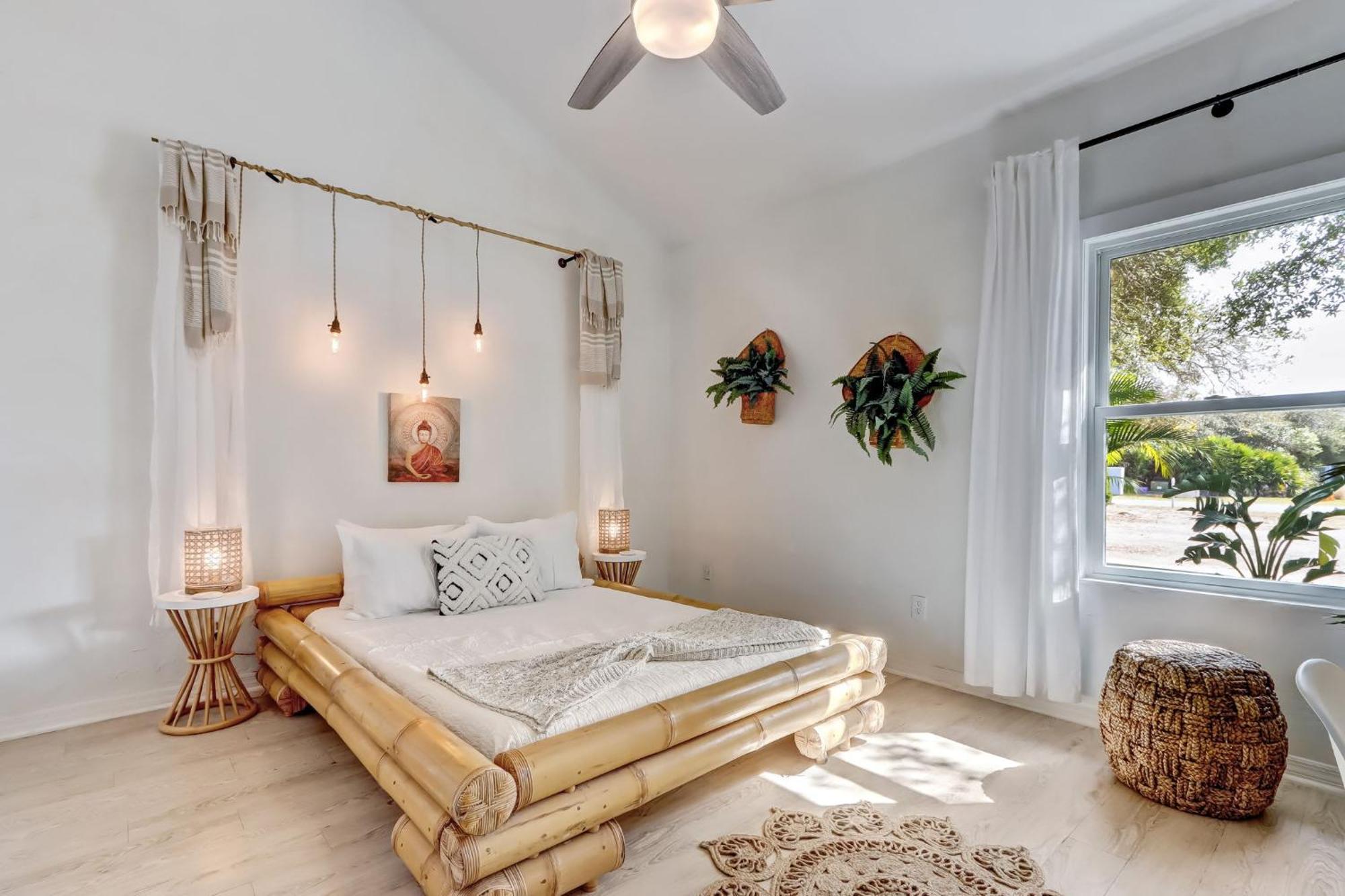 Classy Bohemian Beach Cabana- Close To Beach Сент-Огастин Экстерьер фото
