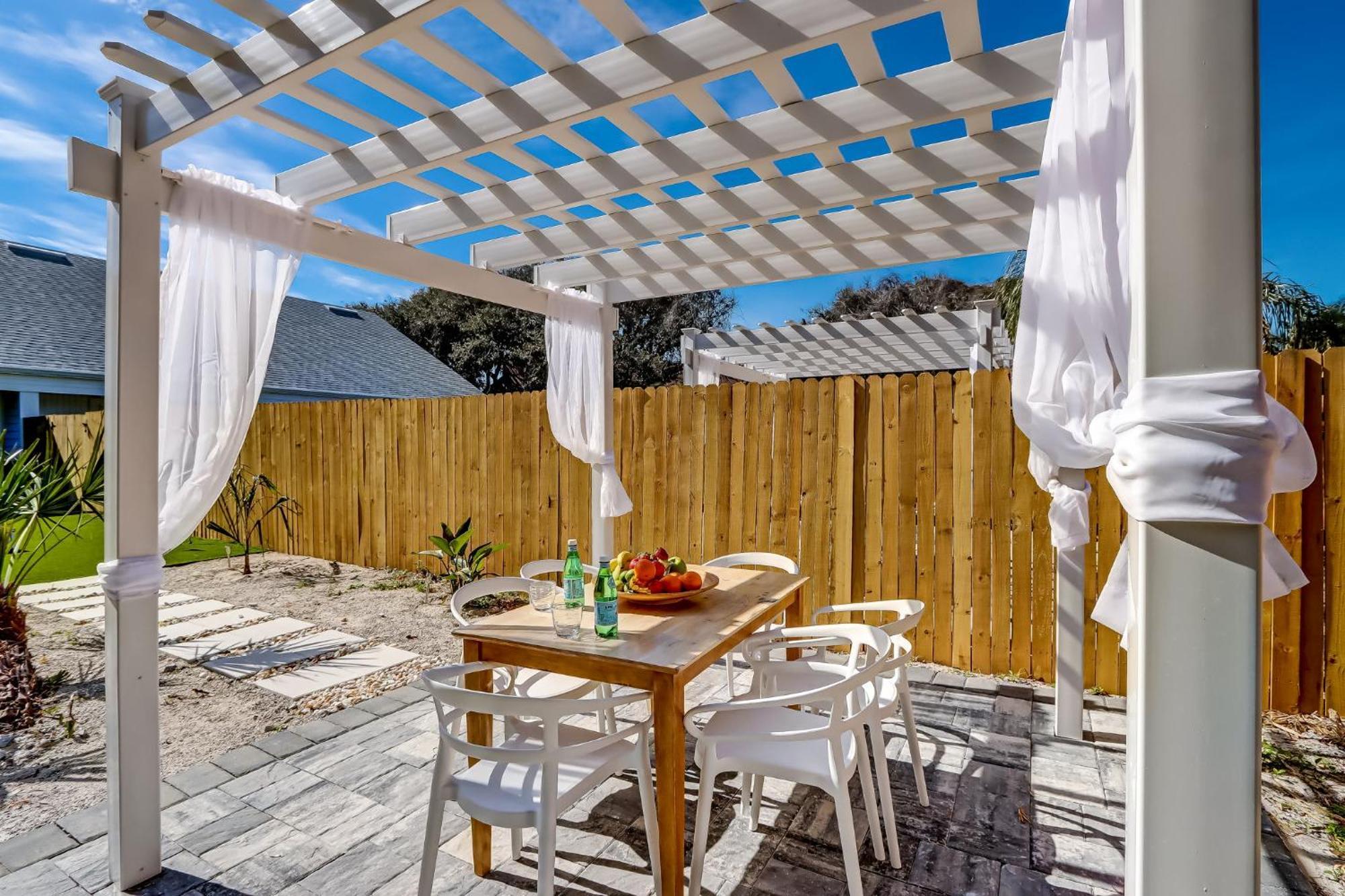 Classy Bohemian Beach Cabana- Close To Beach Сент-Огастин Экстерьер фото